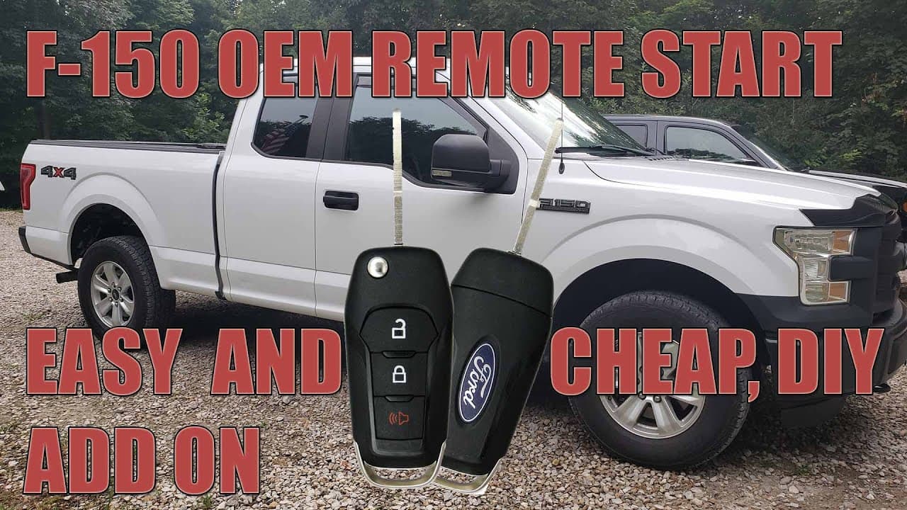 2015-2020 Ford F150 OEM Remote Start Add On Installation Guide KN1Z-19A361-A