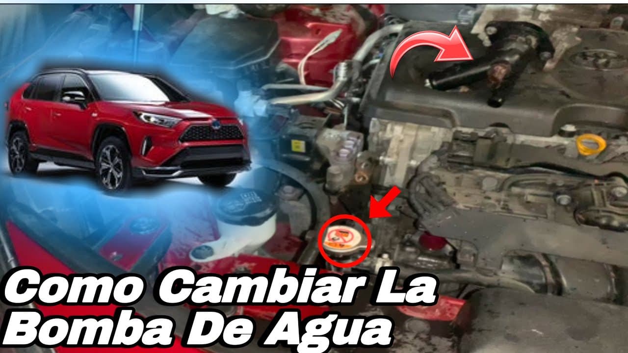 Como cambiar la bomba de agua de una Toyota Rav4XLE 2019 
