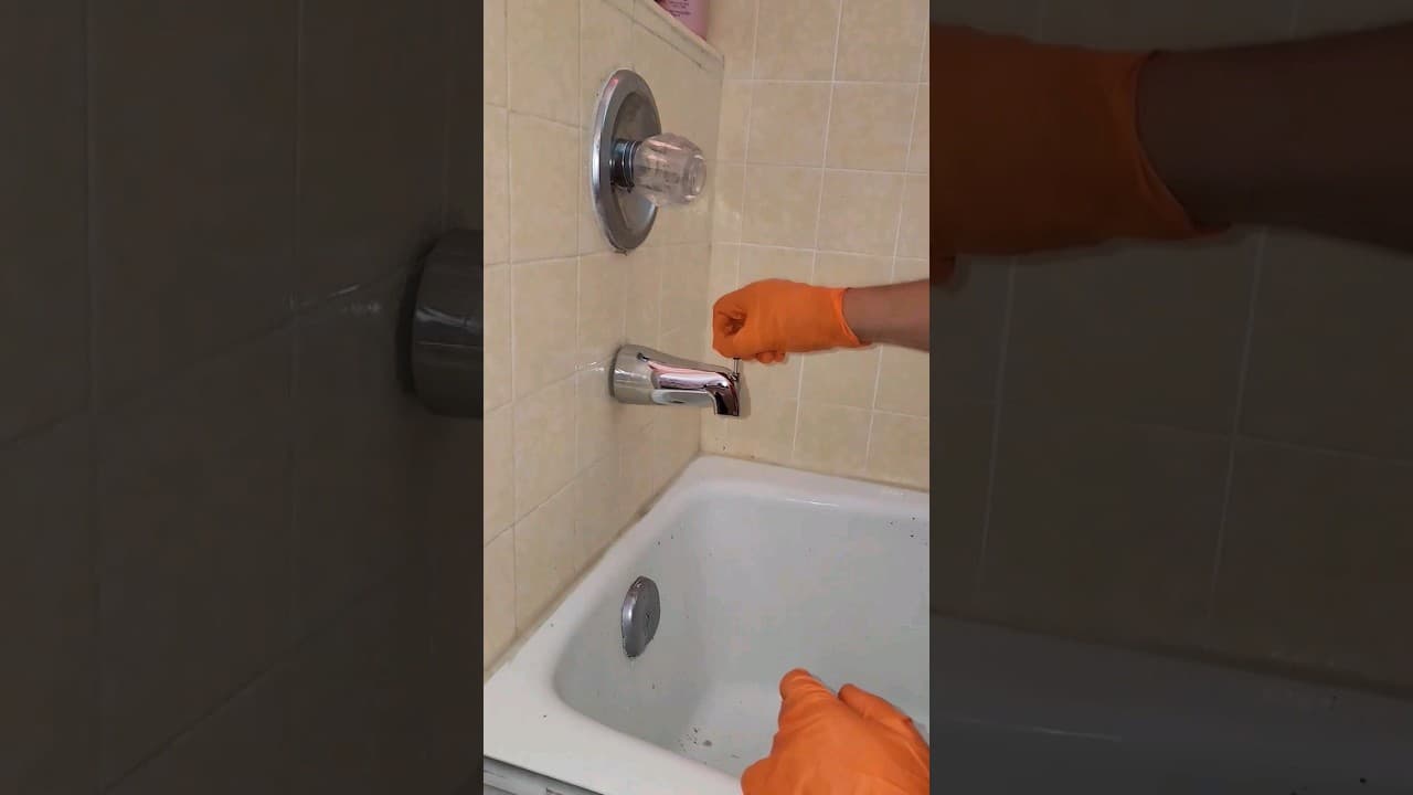 Tub diverter replacement  #homerepair #plumbing