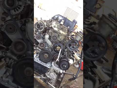 How to change fan belt Toyota