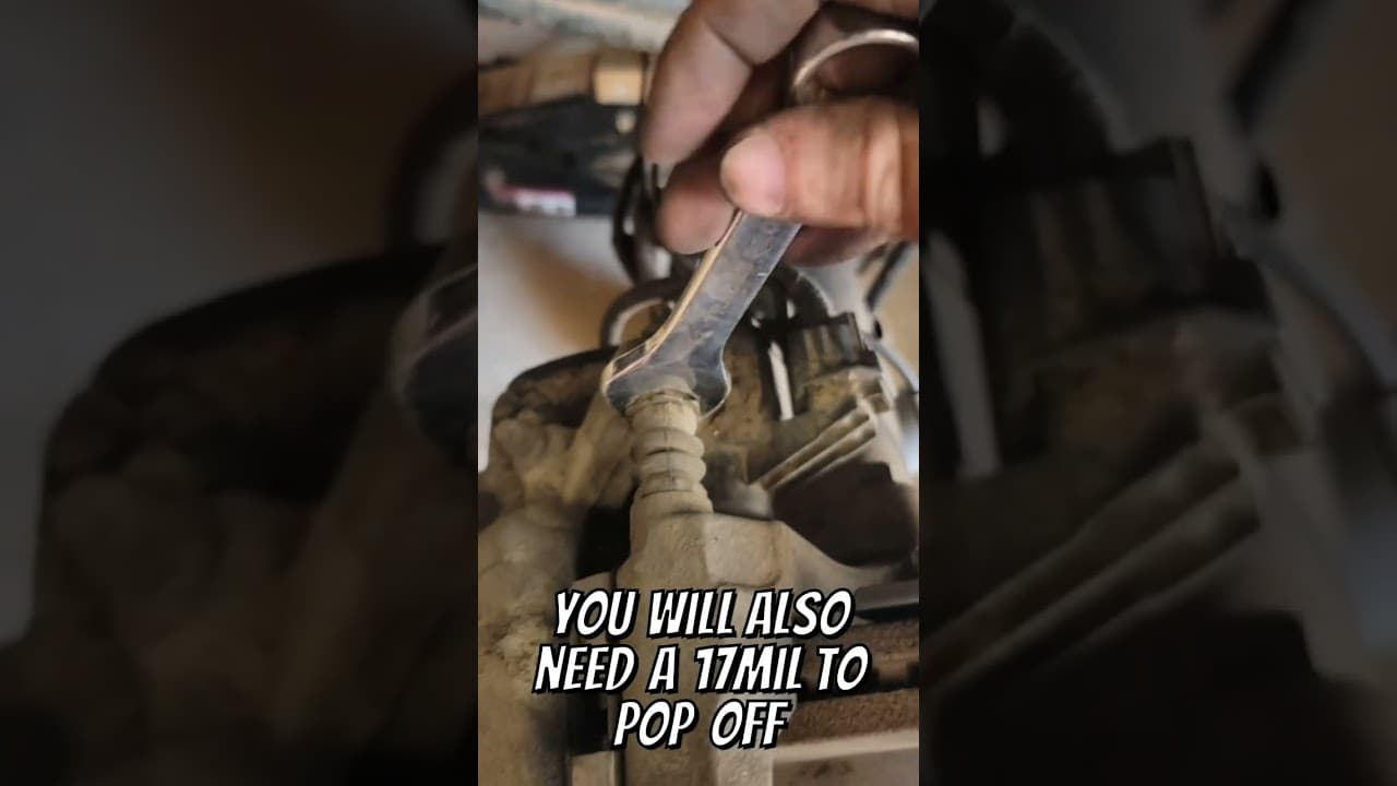 60 sec brake pad change rear f150 brakes #f150 #offroad #f150mods #dodge #diy #dodgeram