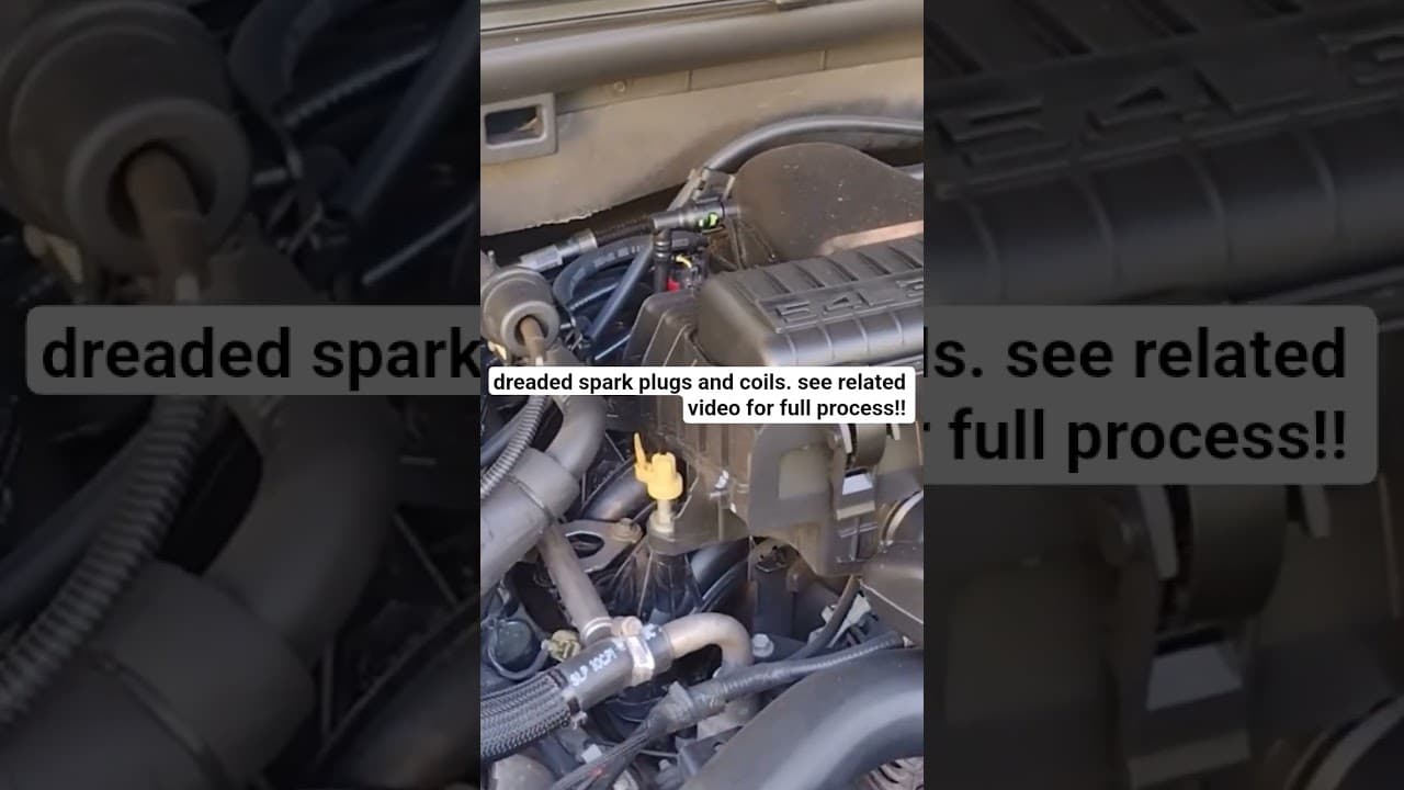 Ford 5.4 Liter spark plug and coil replacement how to, step by step link! Don't break them #diy