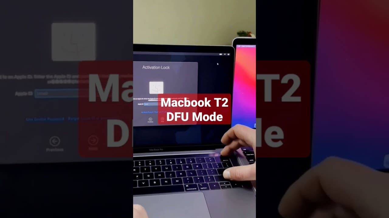 T2 Macbook air and Macbook Pro DFU #macbook #apple #itunes #frp