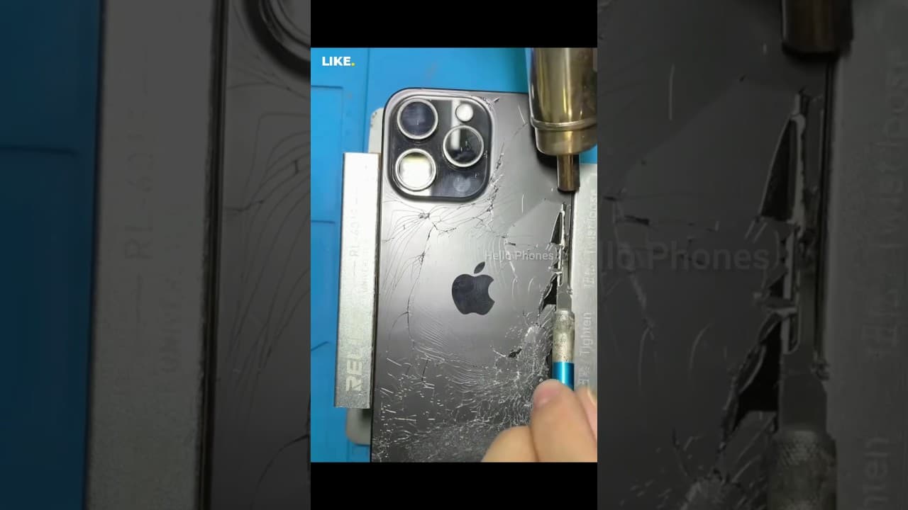 iphone 15 pro max back panel glass replacement | how to change iphone 15 pro max back panel #iphone
