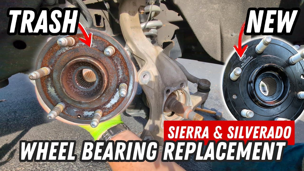 How to Replace a Front Wheel Bearing on Silverado & Sierra 1500 (2019–2026)