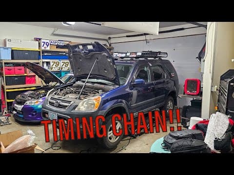 Honda CRV Timing Chain Replacement!