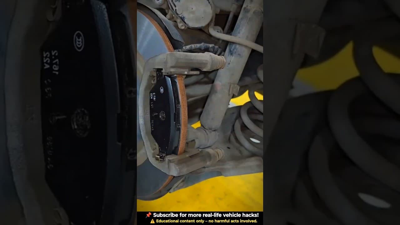 🔧 How to Change Rear Brake Pads | Easy DIY Brake Job (Step by Step Guide) 🚘
