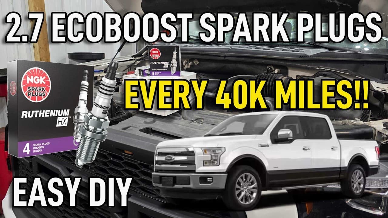 2.7 Ecoboost Ford F150 Spark Plug Replacement - NGK Ruthenium