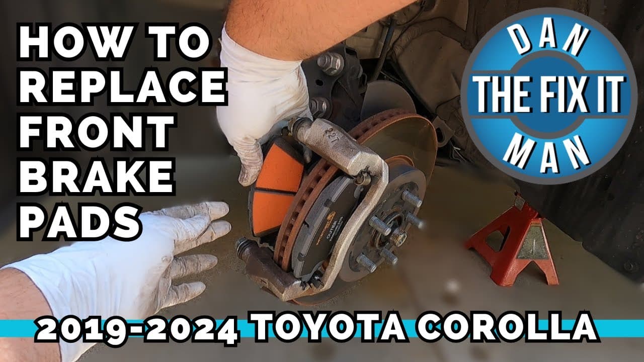 2019 - 2024 Toyota Corolla Replacing Front Brake Pads - Easy DIY Includes Torque Specs and Tool List