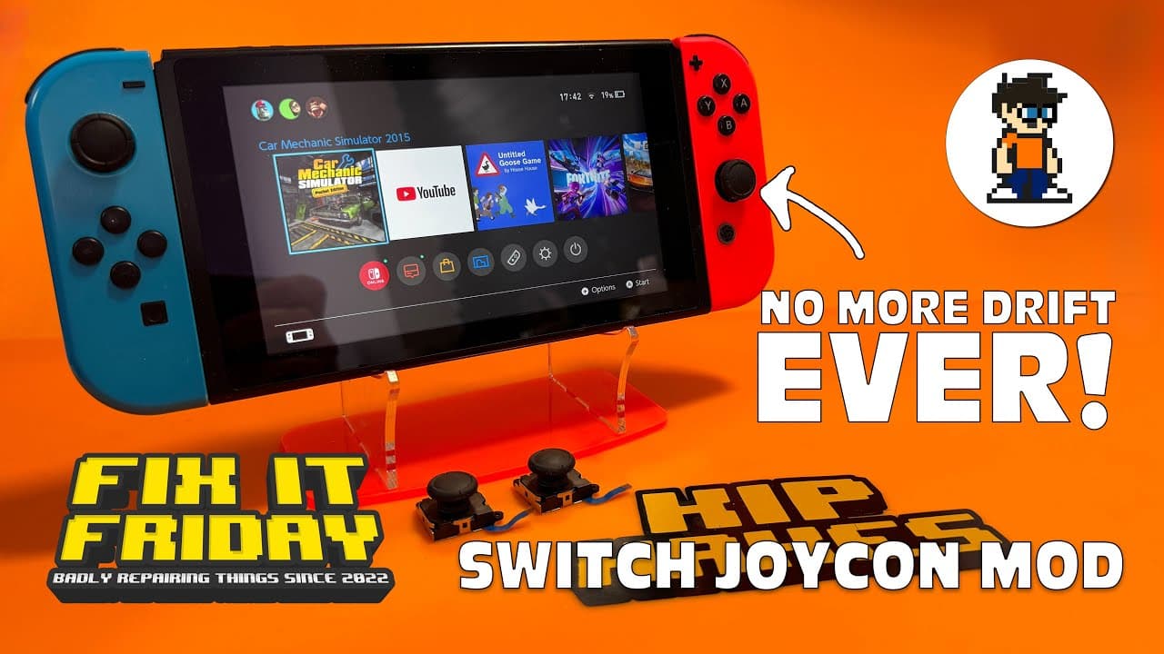 Stop Stick Drift FOREVER on the Nintendo Switch with this Mod - Fix it Friday
