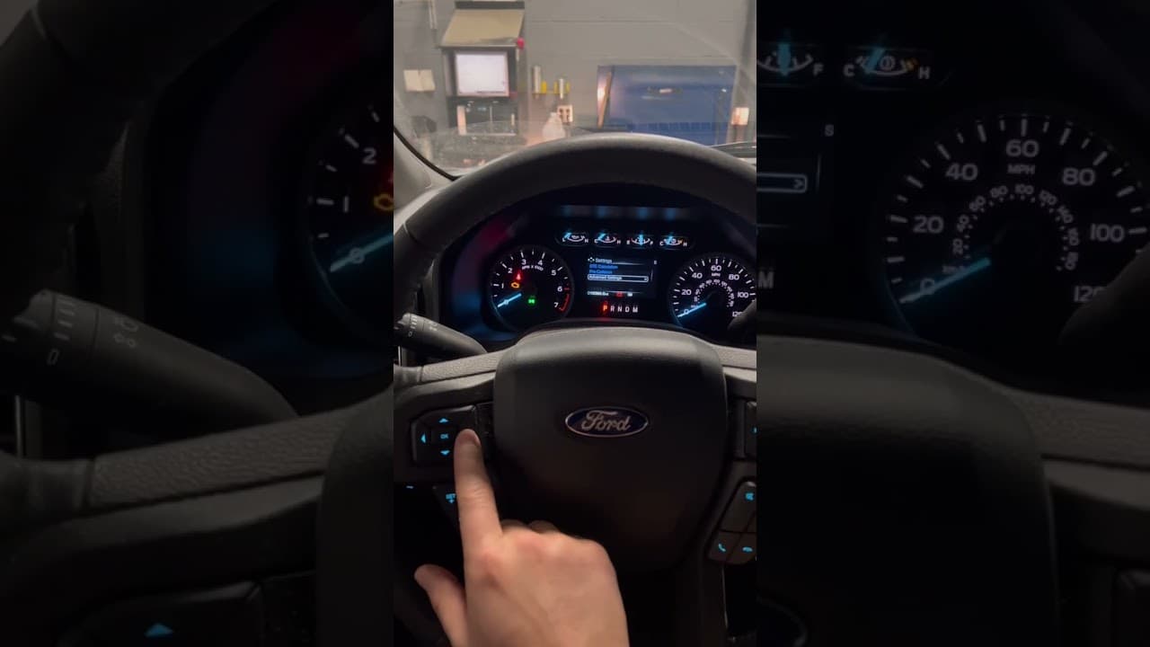 2019 FORD F150 Oil Life Reset