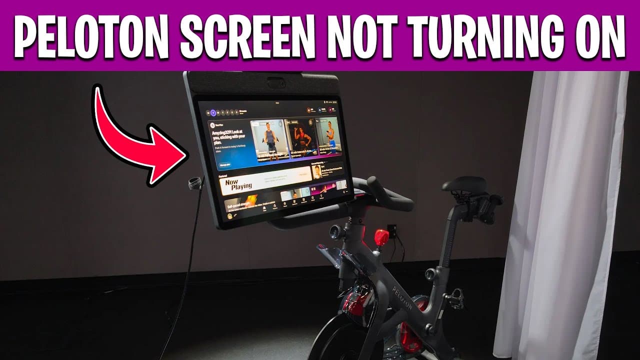 The SHOCKING TRUTH About Peloton Black Screen Problems