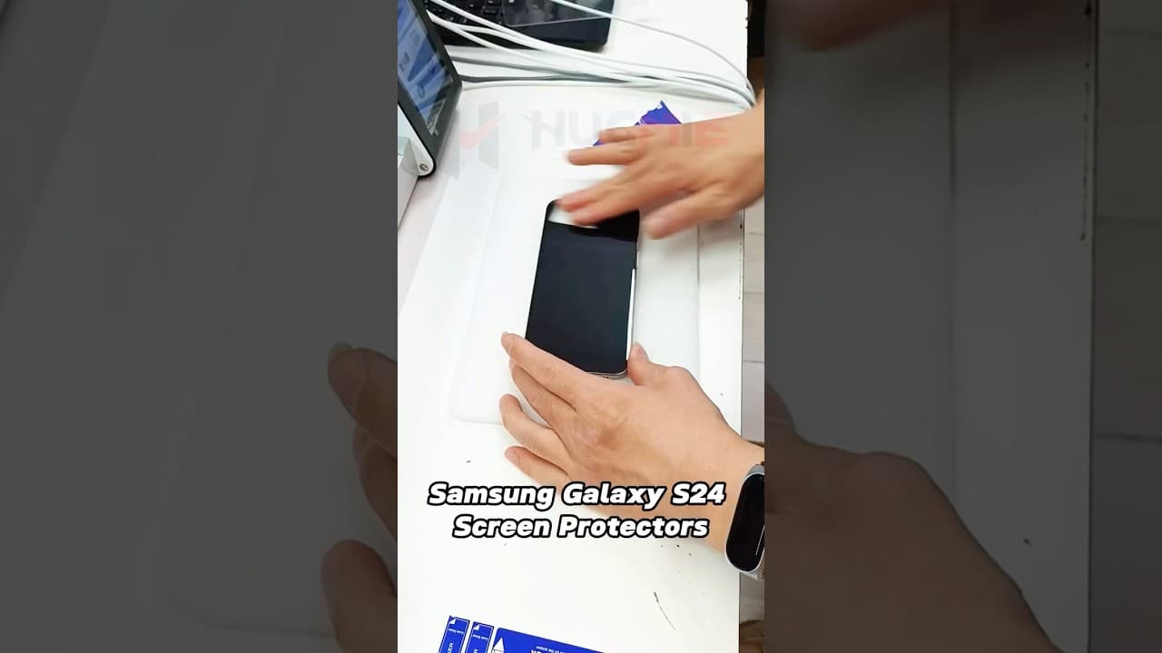Samsung Galaxy S24 Screen Protector Installation Made Easy! #samsunggalaxy #screenprotector