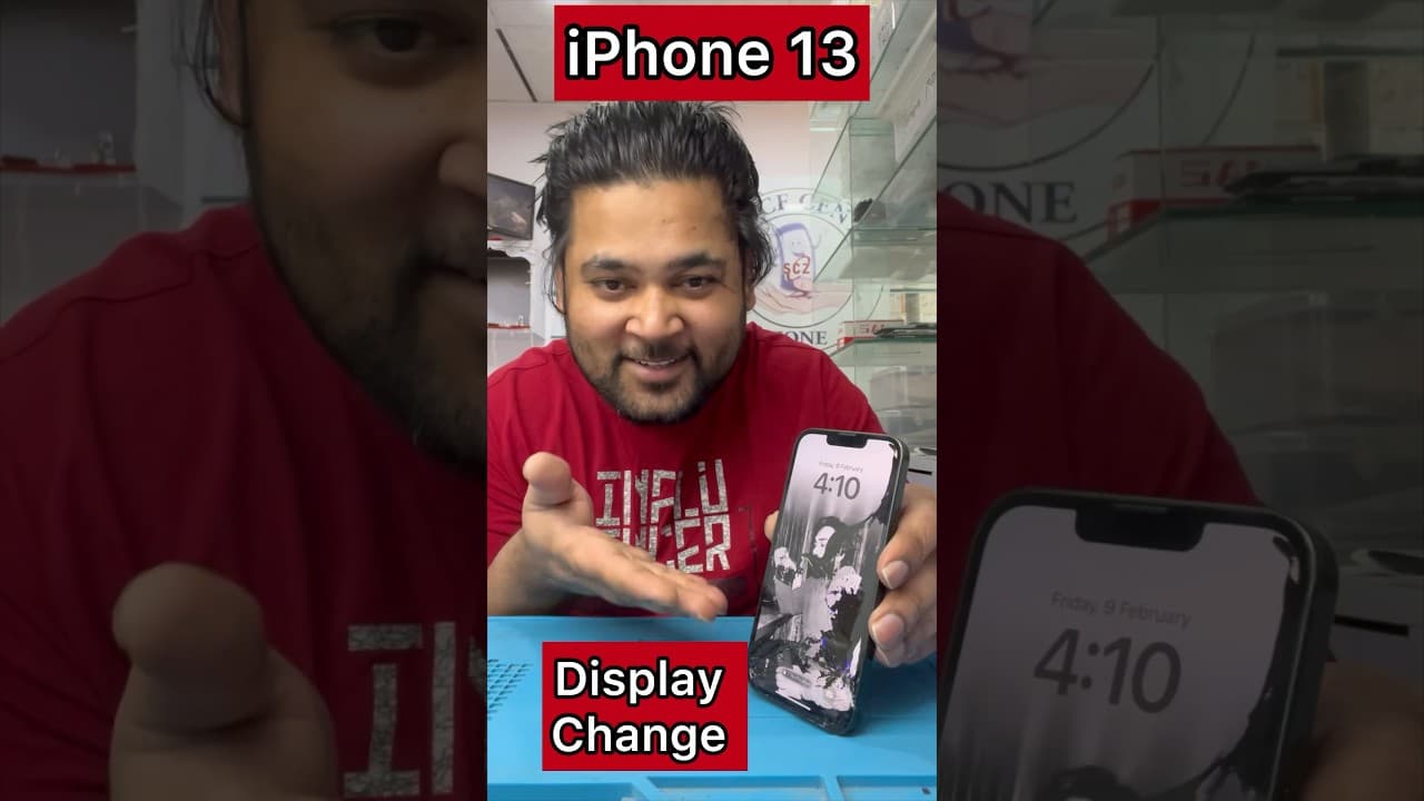 iPhone 13 display Change #viral #trending #iphone #mobile #iphonerepair #iphone13 #youtubeshorts