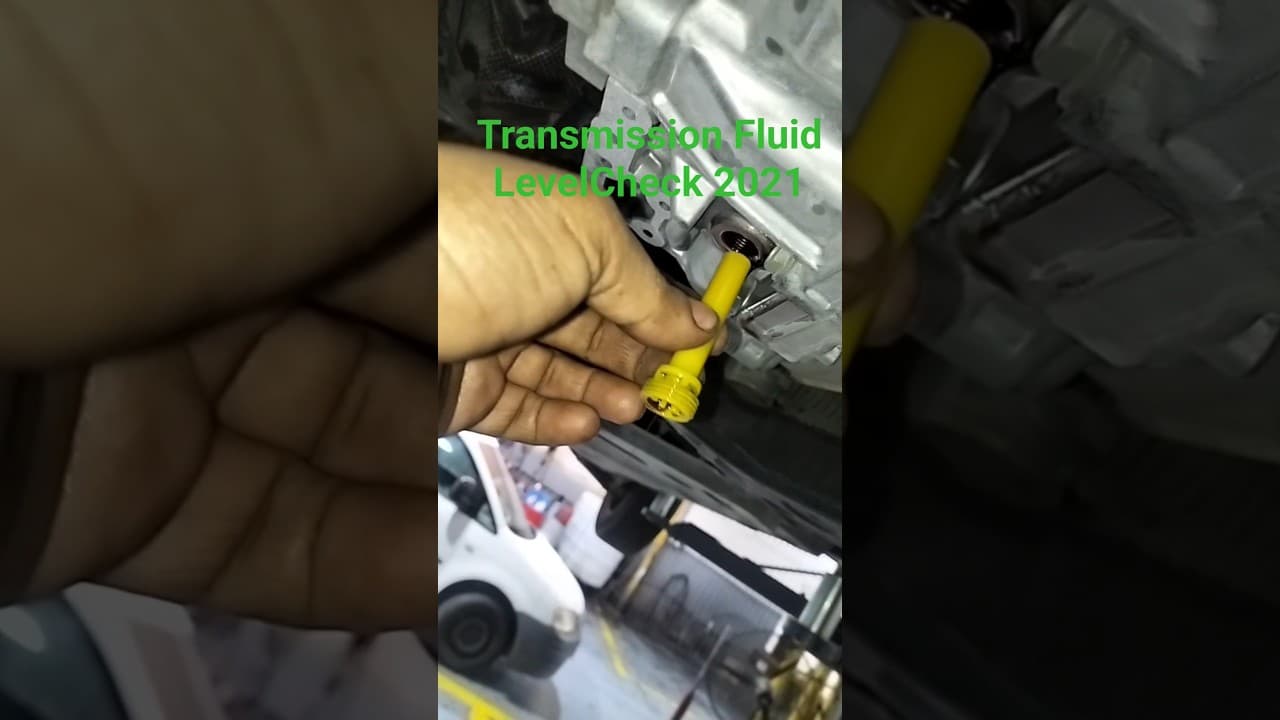Transmission Fluid LevelCheck 2021 Toyota RAV4Hybrid XLE 4 Cyl.Toyota RAV4 Model Years 2019 to 2024