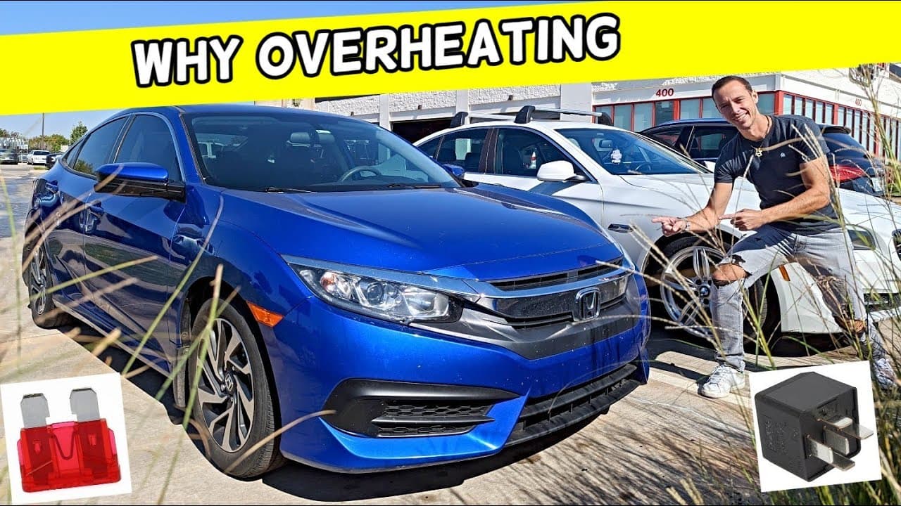 WHY HONDA CIVIC OVERHEATS, OVERHEATING 2016 2017 2018 2019 2020 2021