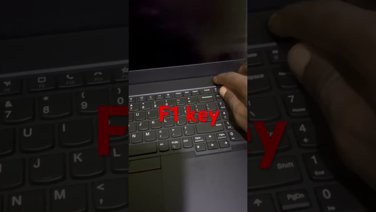 How Open the Lenovo thinkPad boot menu ( 2026 ) #lenovo #subscribers