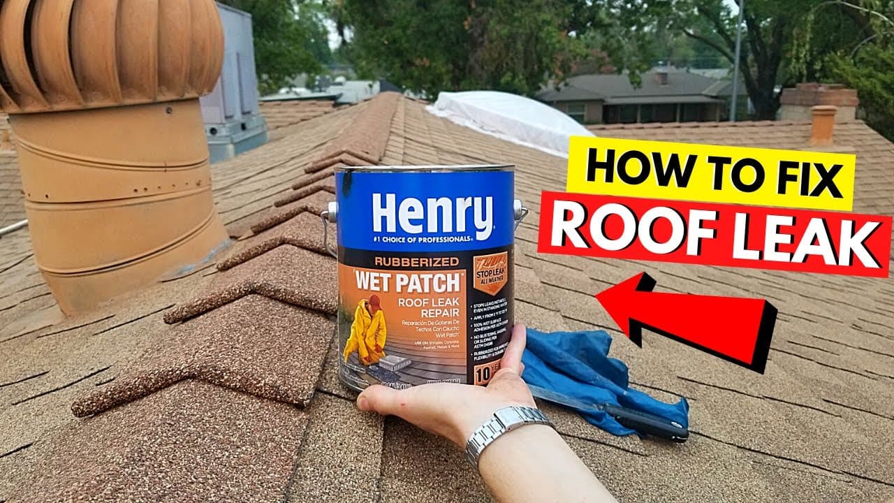 How To Fix a Roof Leak. Any Type of Roofing. Shingles, Vents, Flashing -Jonny DIY