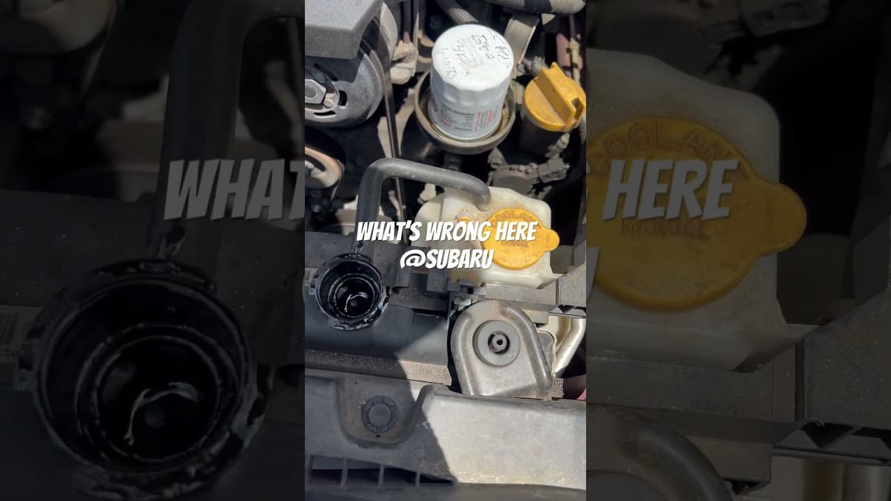 #subaru #oil #coolant