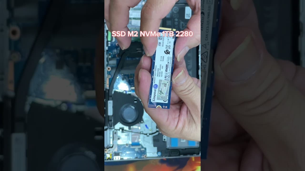 Remove and Upgrade SSD M2 Nvme 1TB Dell Inspiron 3530 Gen 13 Laptop #ôngtântân #laptop #upgraderam