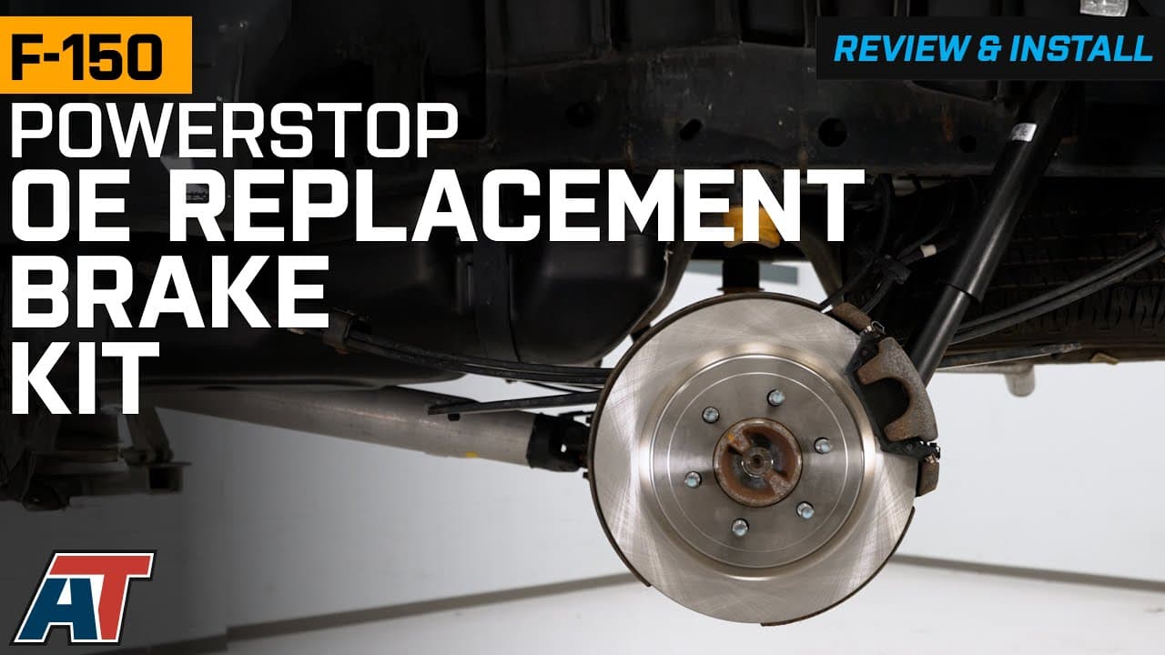 2018-2020 F-150 PowerStop OE Replacement 6-Lug Brake Rotor and Pad Kit Review & Install