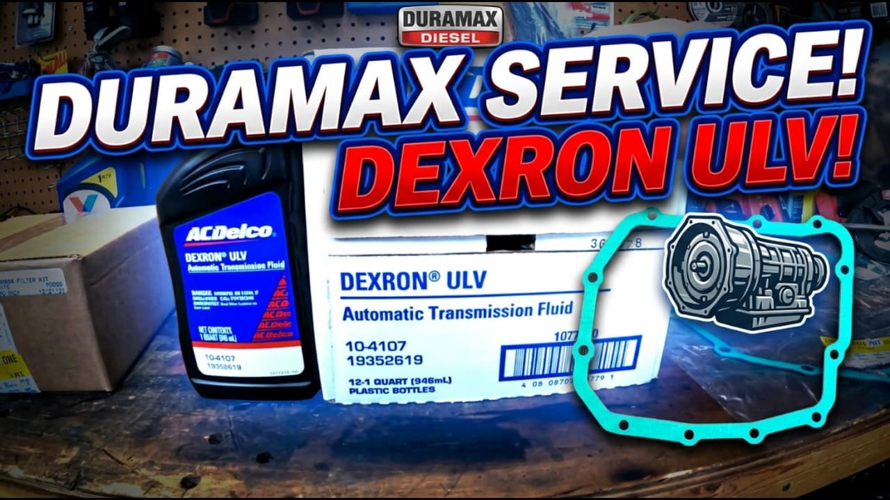 Duramax Transmission Drain and Fill / Filter Replacement