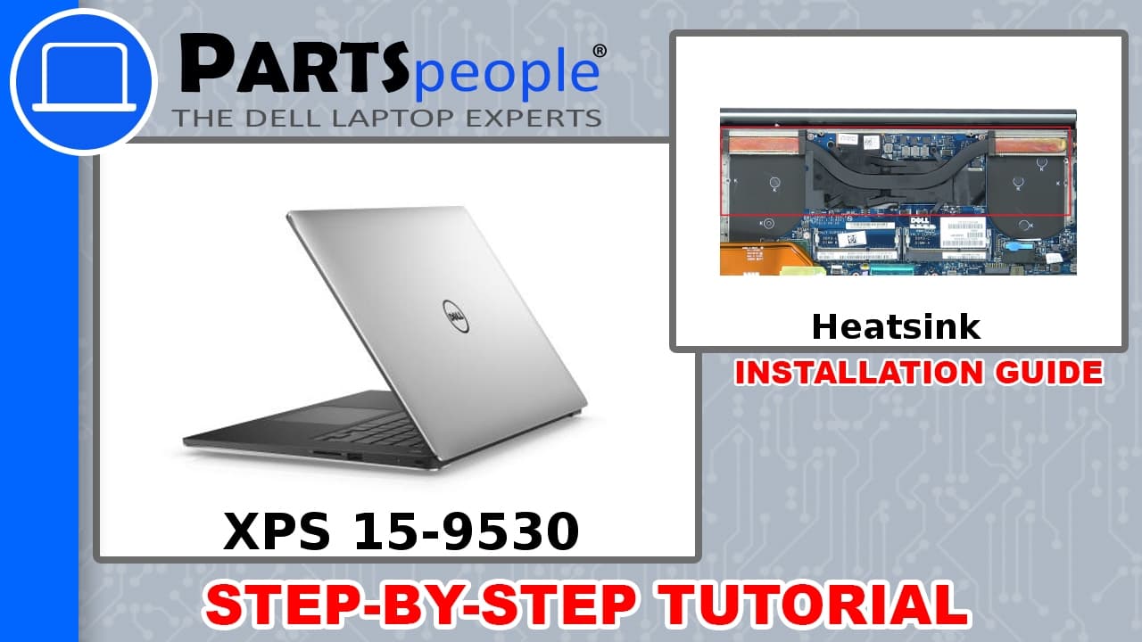 Dell XPS 15-9530 (P31F001) Heatsink How-To Video Tutorial