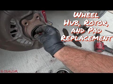 2019 Toyota Camry Wheel Hub Replacement