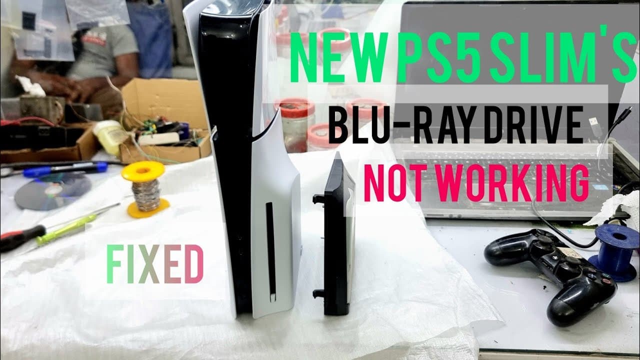 Ps5 slim blu-ray drive not working? fix it now💿