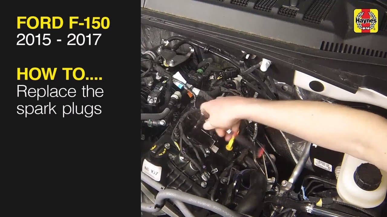 How to Replace the spark plugs on a Ford F-150 2015 to 2017