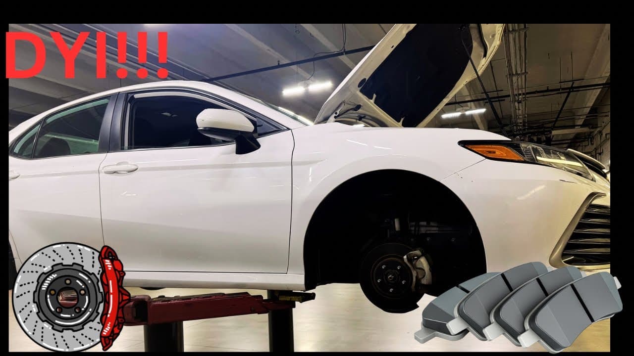 How to replace front brakes on 2022 Toyota Camry!!!