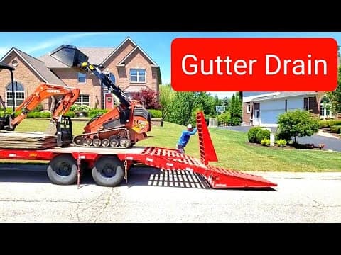Whole House Roof Drain, Gutter Drain, Gutter Downspout, Underground Roof Runoff System [ DIY ]