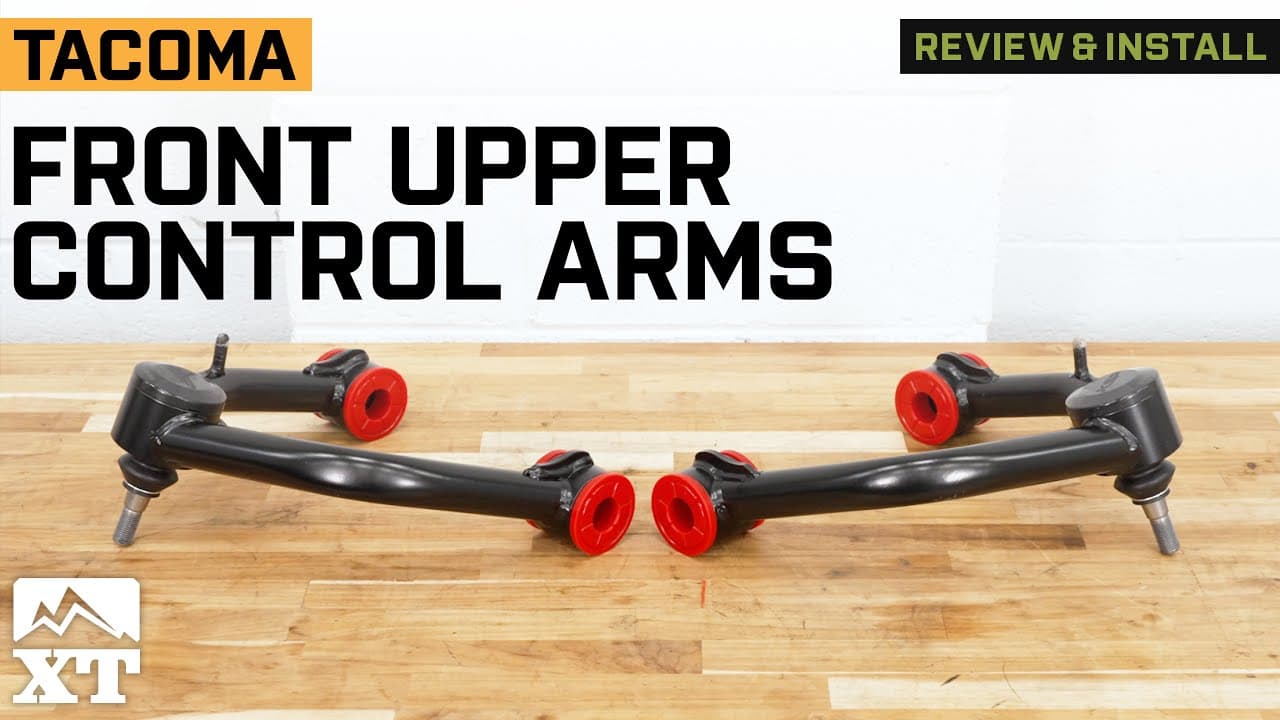 2005-2023 6-Lug Tacoma Front Upper Control Arms for 2 to 4-Inch Lift Review & Install