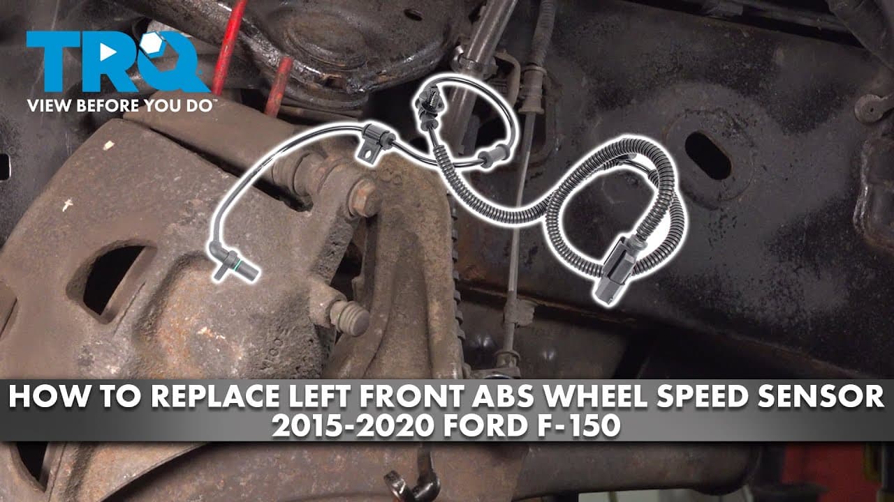 How to Replace Left Front ABS Wheel Speed Sensor 2015-2020 Ford F-150