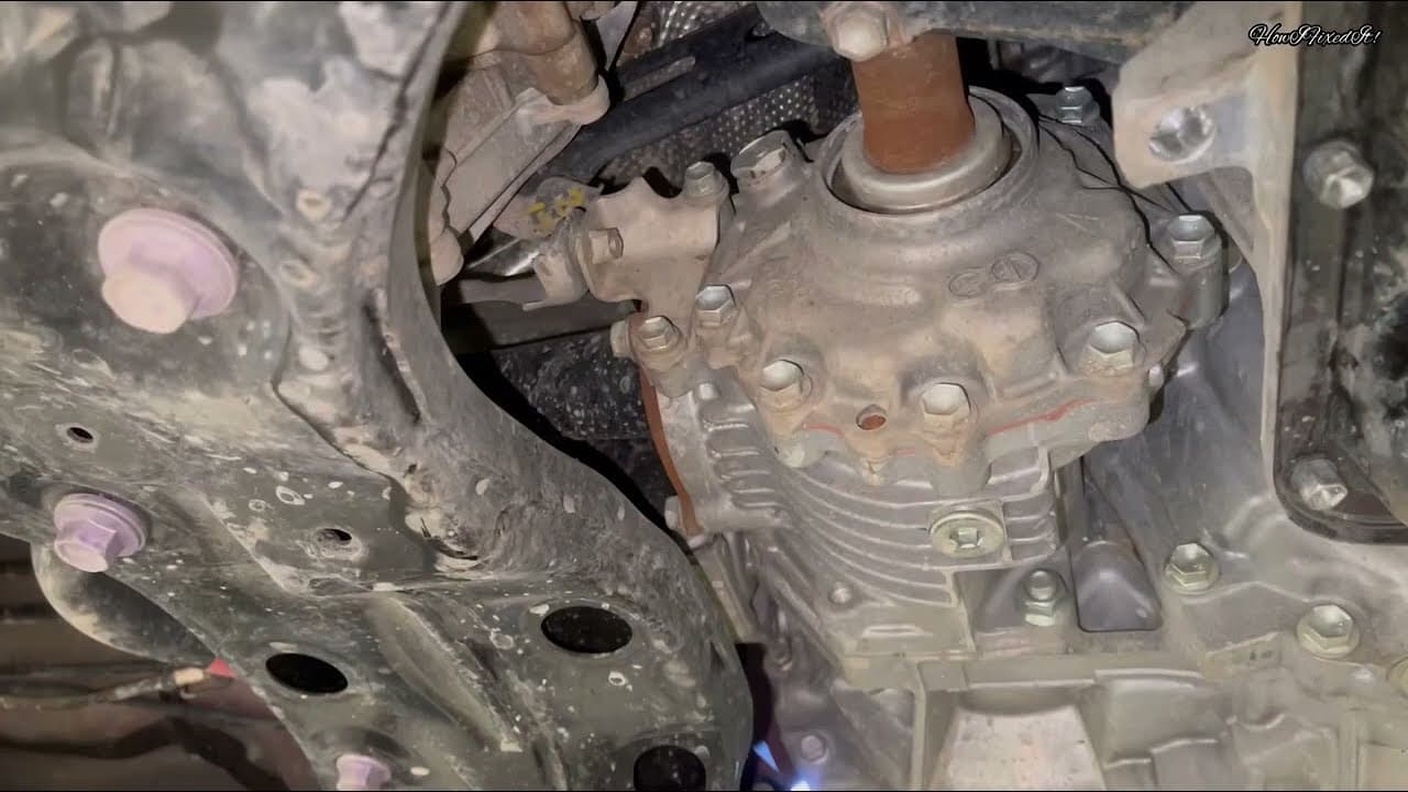 2021 Toyota Rav-4 Transfer Case Fluid Exchange Drain & Fill Procedure #transfercase