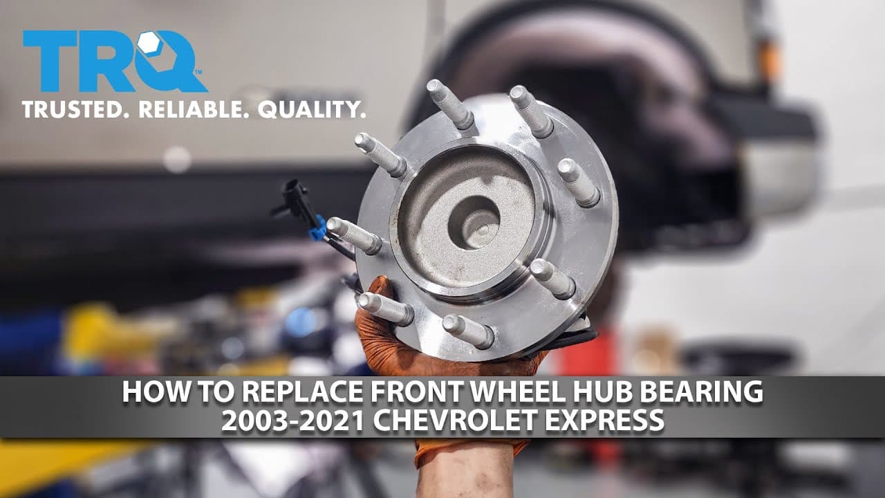 How to Replace Front Wheel Bearing Hub 2003-2021 Chevrolet Express 3500