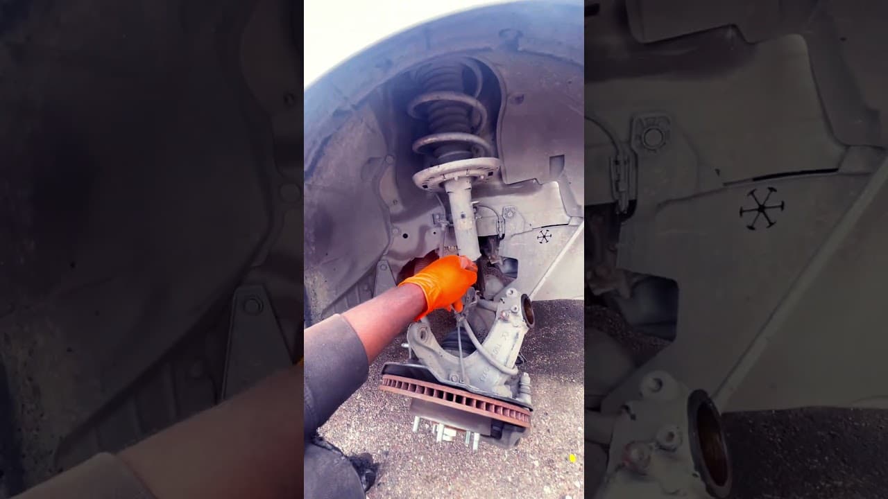 "Ultimate Guide: Fast Front Strut Installation for Your 2021 Honda Civic!" #automobile #diy #shorts