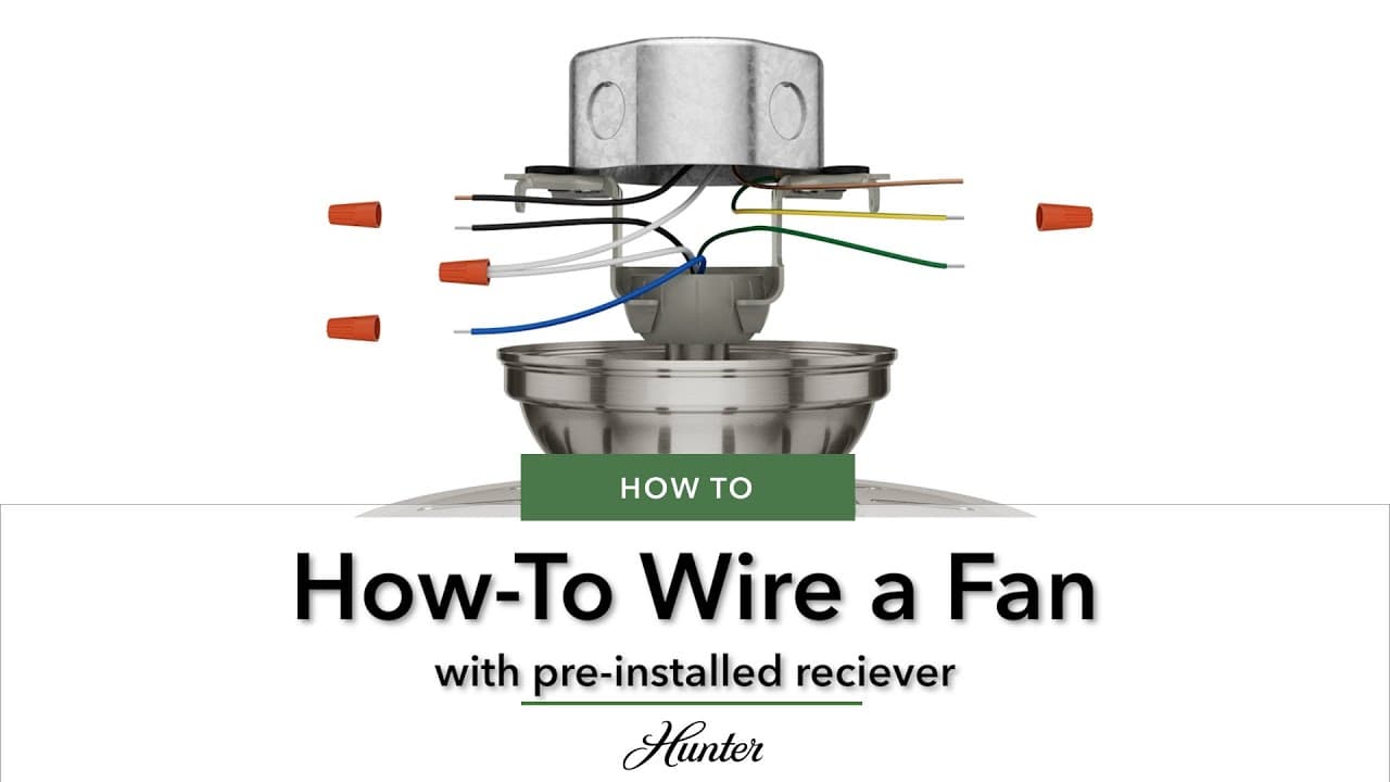 How to Wire a Ceiling Fan