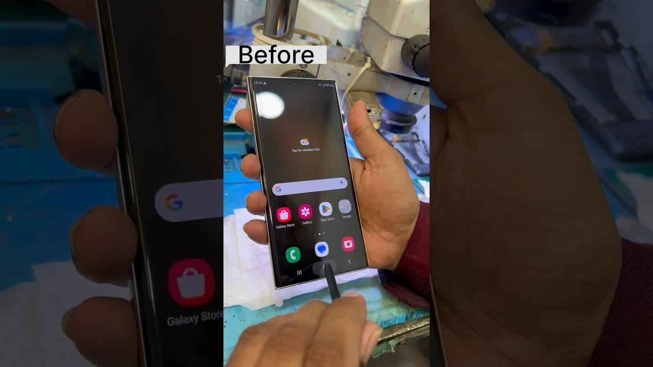 FIX Samsung Galaxy S23 Ultra touch not working issue solved / S pen working #samsung #iexpert
