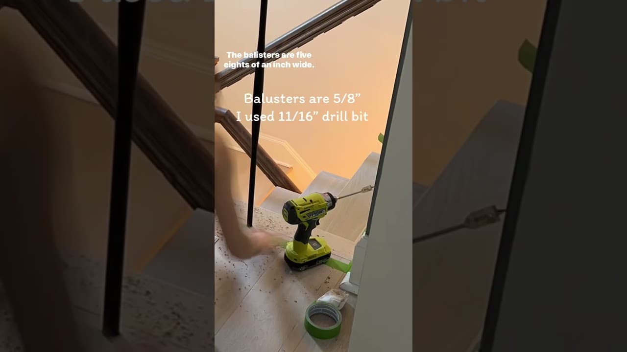 Stair Railing Installation Part 2 (Tips)