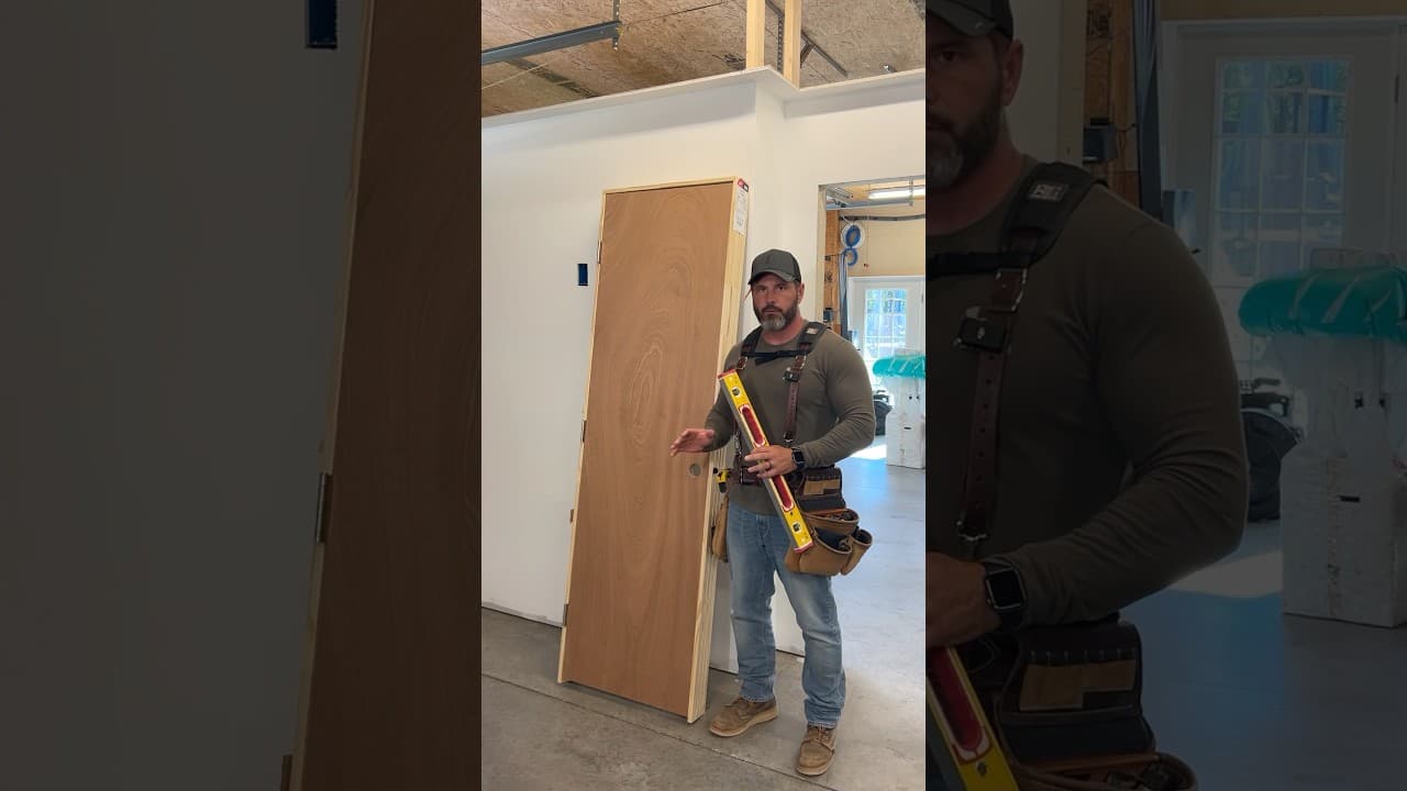 BASICS of Installing a New Pre-hung Interior Door
