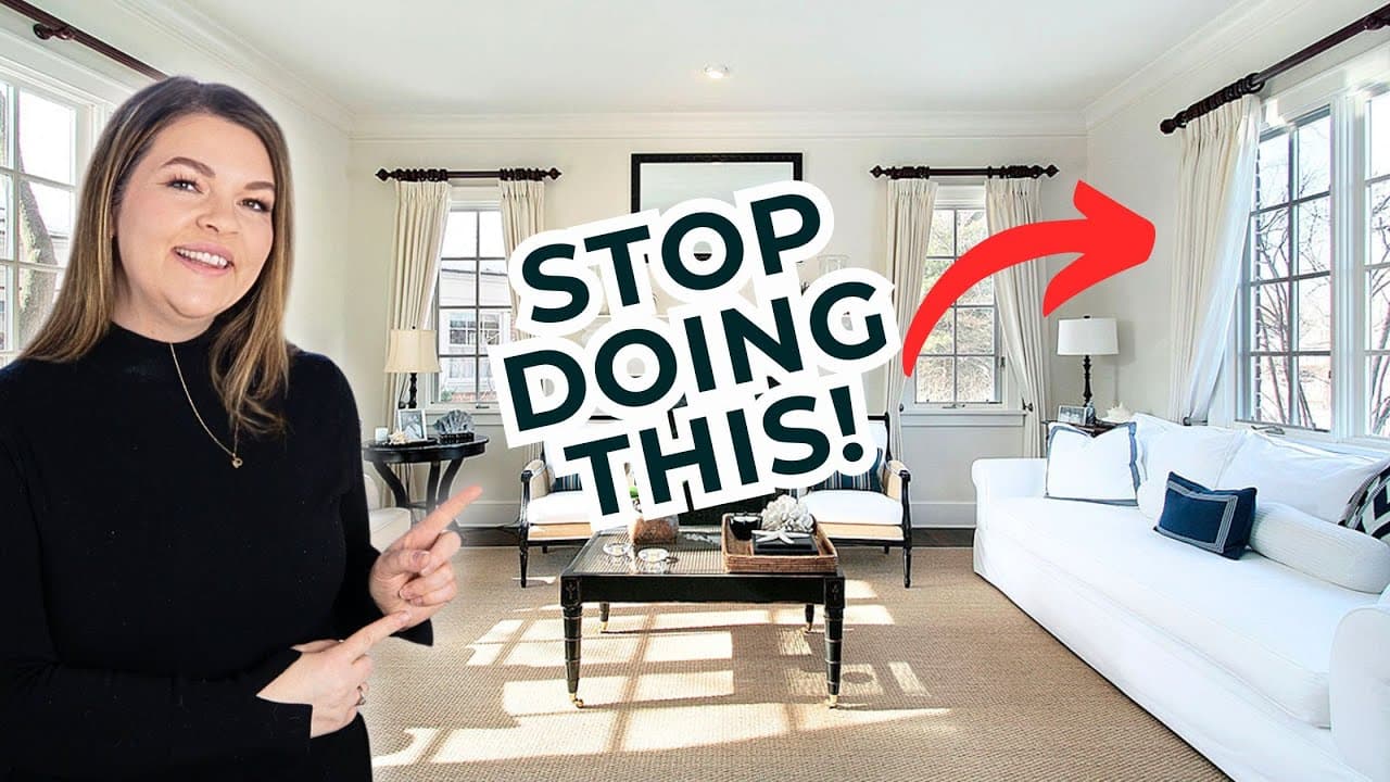 10 Curtain Mistakes That Make Your Home Look Cheap (How to Fix Them!)