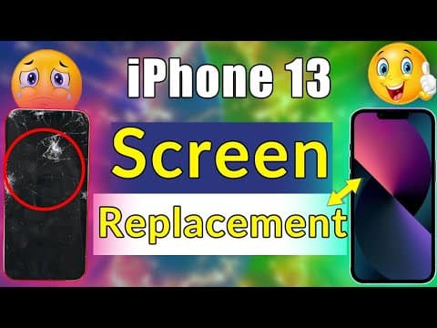 iPhone 13 Screen Replacement DETAILED