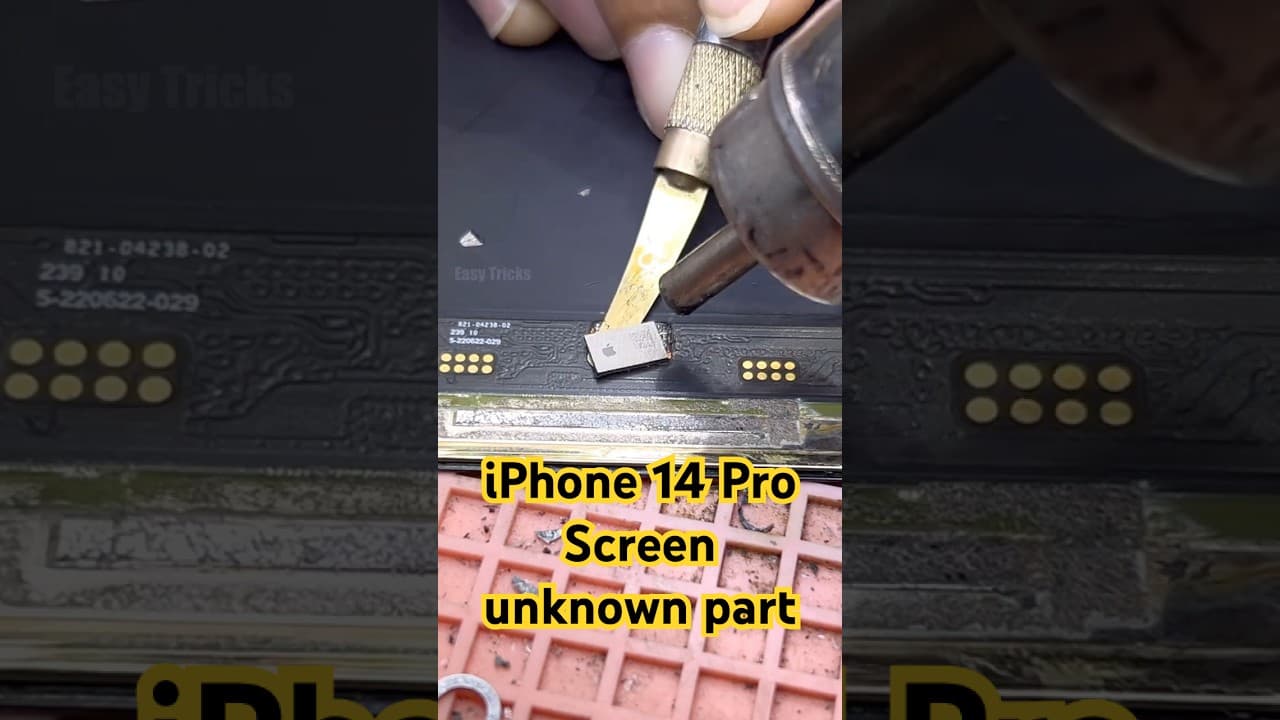#iphone 14 pro and 14 pro max #display IC reinstall #easytrick #shorts