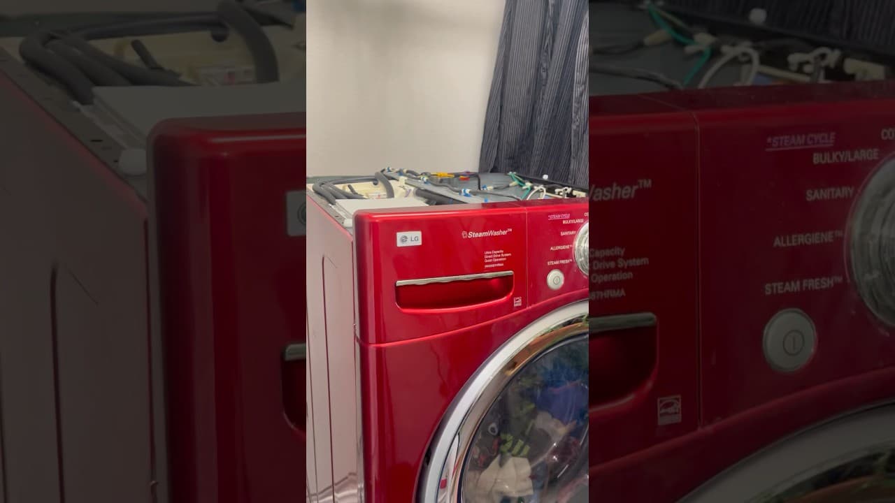 Lg washer not spinning 😵‍💫