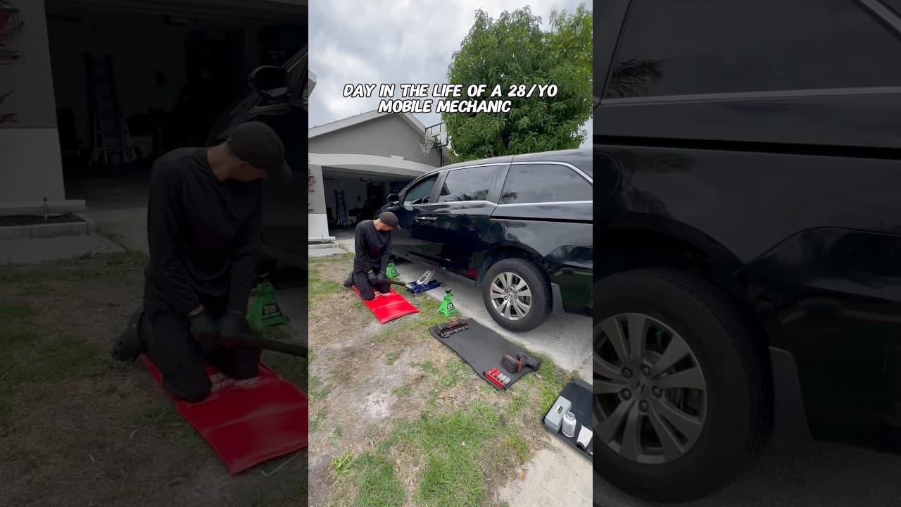 “The Perfect Brake Job” 2016 Honda Odyssey- Parts and Labor $650 #fyp #cars #mechanic #honda