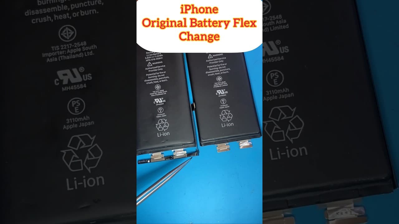 iPhone Original Battery Flex Replacement