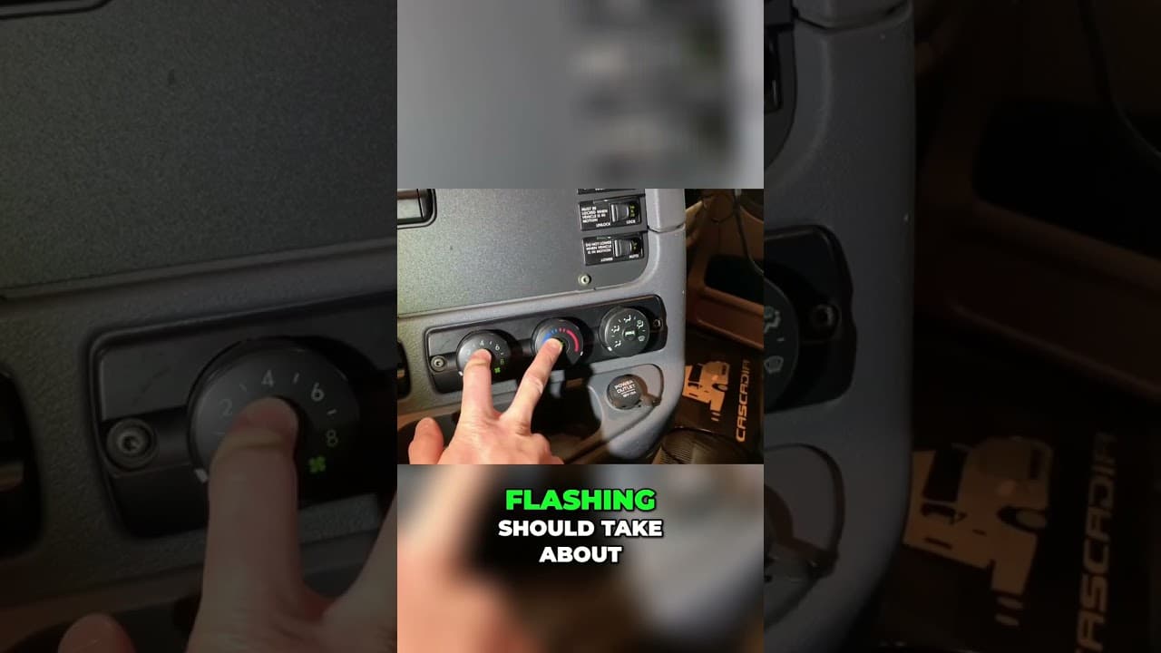 Freightliner HVAC Reset: Fix Your Truck's AC in Seconds!