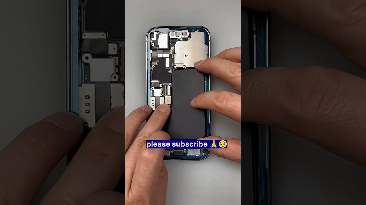 iPhone 14 Pro Max Battery Replacement 🔋 Asli Cell Lagayi! #Shorts