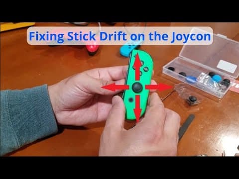 Nintendo Joycon Stick Drift Fix